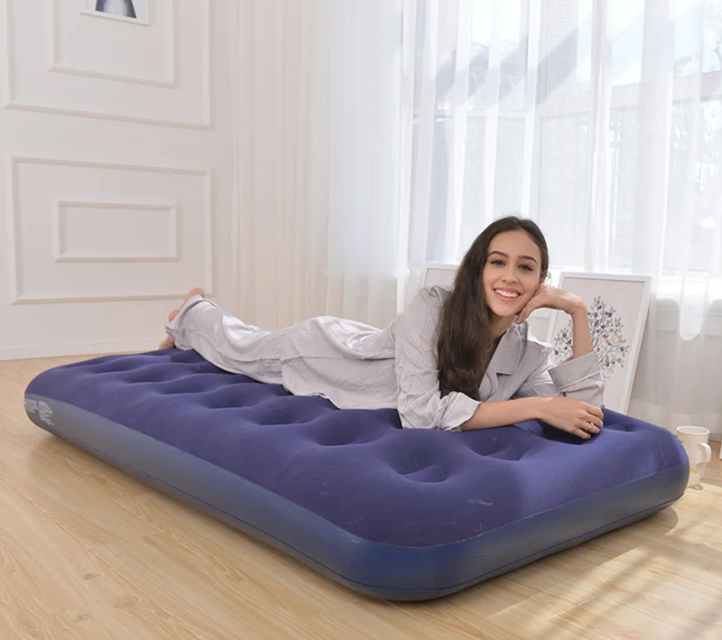 Camping Air Mattress Queen Twin Airbed Inflatable Bed Blow Up Mattress Raised Airbed