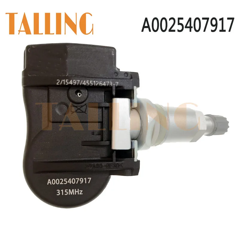 TPMS 타이어 압력 모니터 센서, 메르세데스 벤츠 E 클래스 E300 E320 E350 E500 E550 E55 E63 AMG 2006-2010, A0025407917, 315MHZ