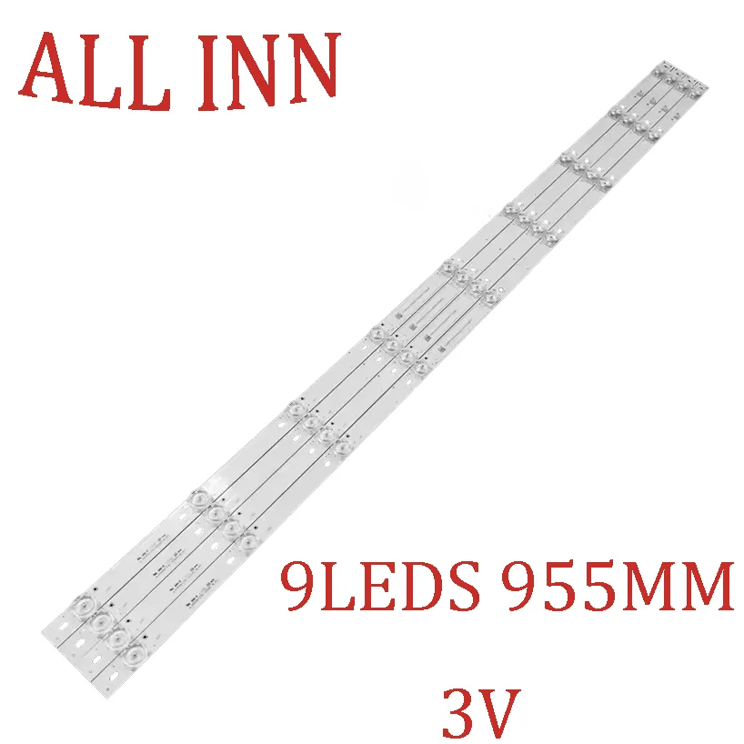 

New 4pcs LED VIZIO D50X-G9 V505-H19 V505-H9 V505-G9 V500DJ6-D03 REV CA LBM500M0901-HV-7 5 JL.D50091330-202CS-M_V01 202AS 202DS