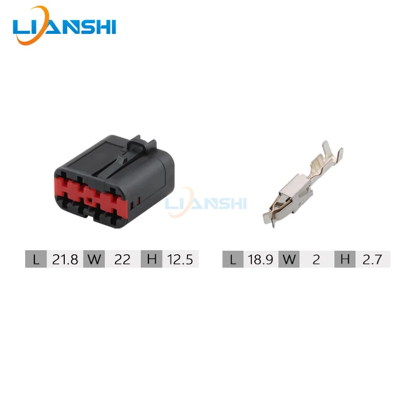 5set 7pin automotive waterproof connector 3.5 series domestic automotive wiring harness plug DJ7074A-3.5-21