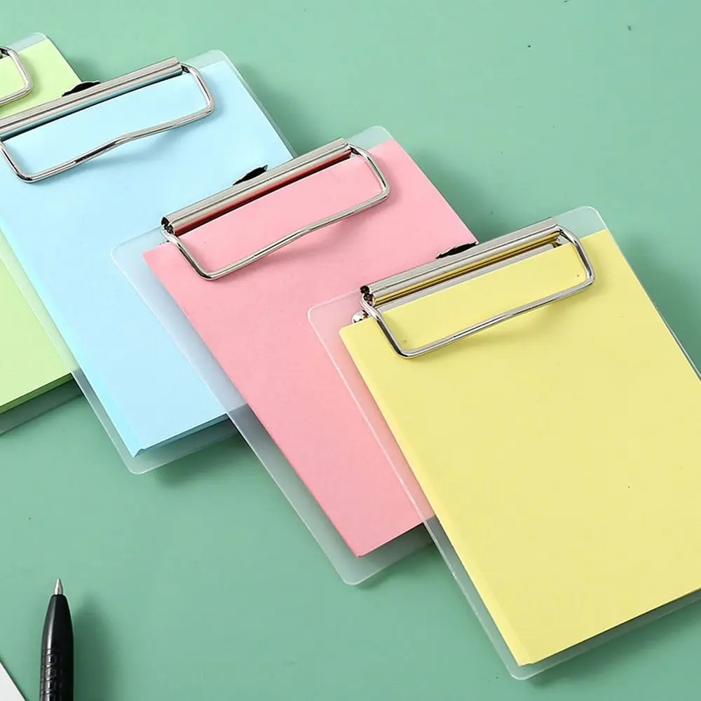 Multi-function Memo Pad Gift Notebook A6 Folder Board Notepad Note Paper