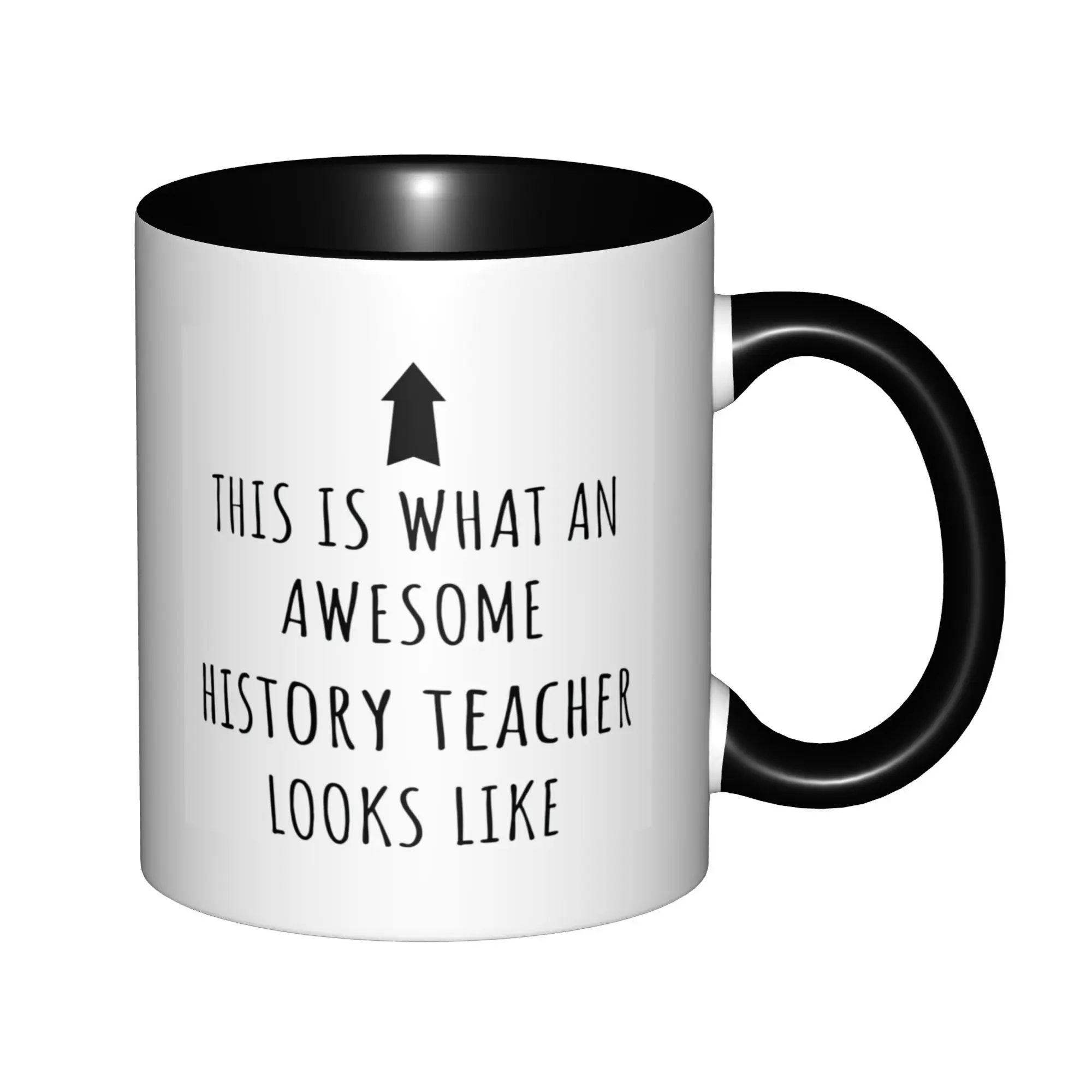 

This is What An Awesome History Teacher Looks Like Mugs With Black Handle Birthday Coffee Mugs Ceramic Tea Cups 11oz ,