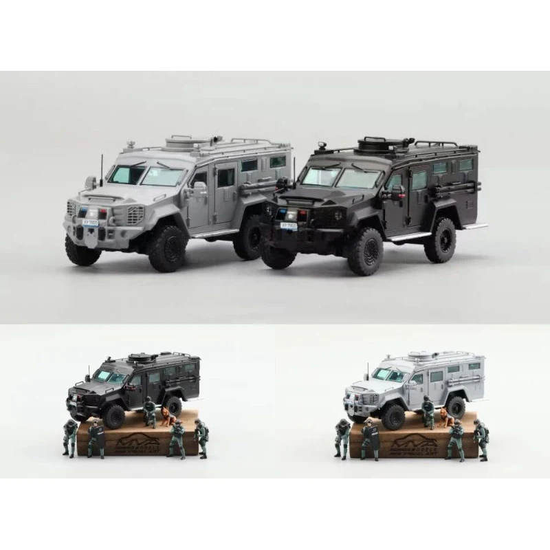 Модель MVA 1/64 Lenco BearCat G3: Коллекционная статическая модель бронетехники из сплава, сувенир, классическая статуэтка для демонстрации, игрушка, подарок