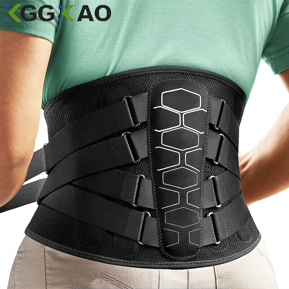 Back Brace for Lower Back Pain Women/Men,Back Support with Ergonomic Lumbar Pad,Breathable Lumbar Support Belt for Sciatica