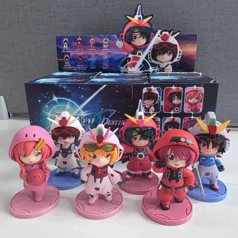 Toptoy Bnfq パジャマシリーズ機動戦士シード運命ブラインドボックス漫画かわいいおもちゃ飾りミステリーボックスアニメ周辺機器楽しいギフト