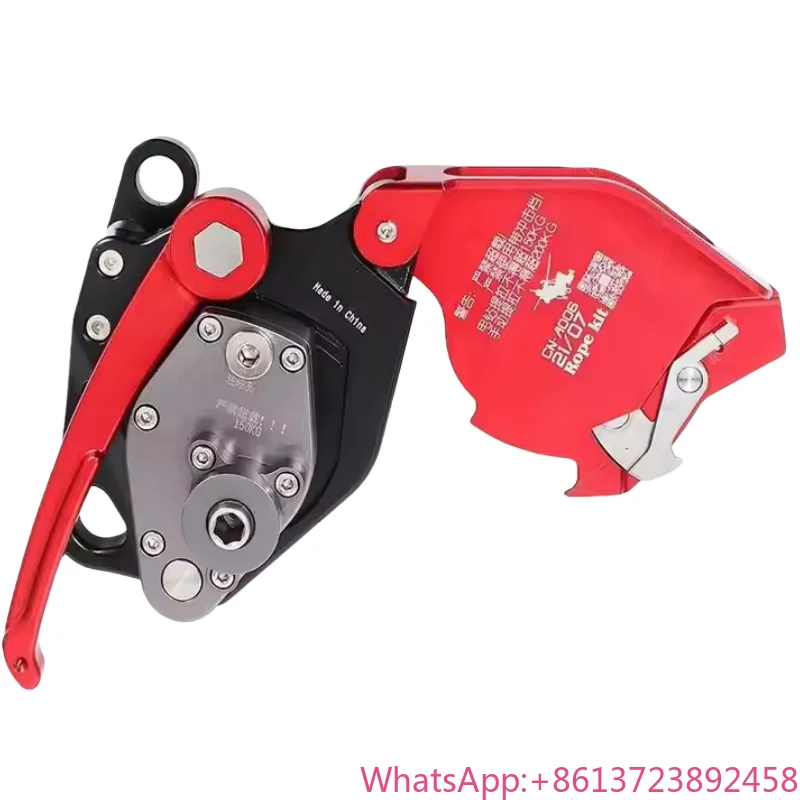 

CCS-Pro Aerial Work Electric Climbing Lift Descent Device Escape Rock Ascender 150KG Hand Drill Rock Climbing Rope Decelerator