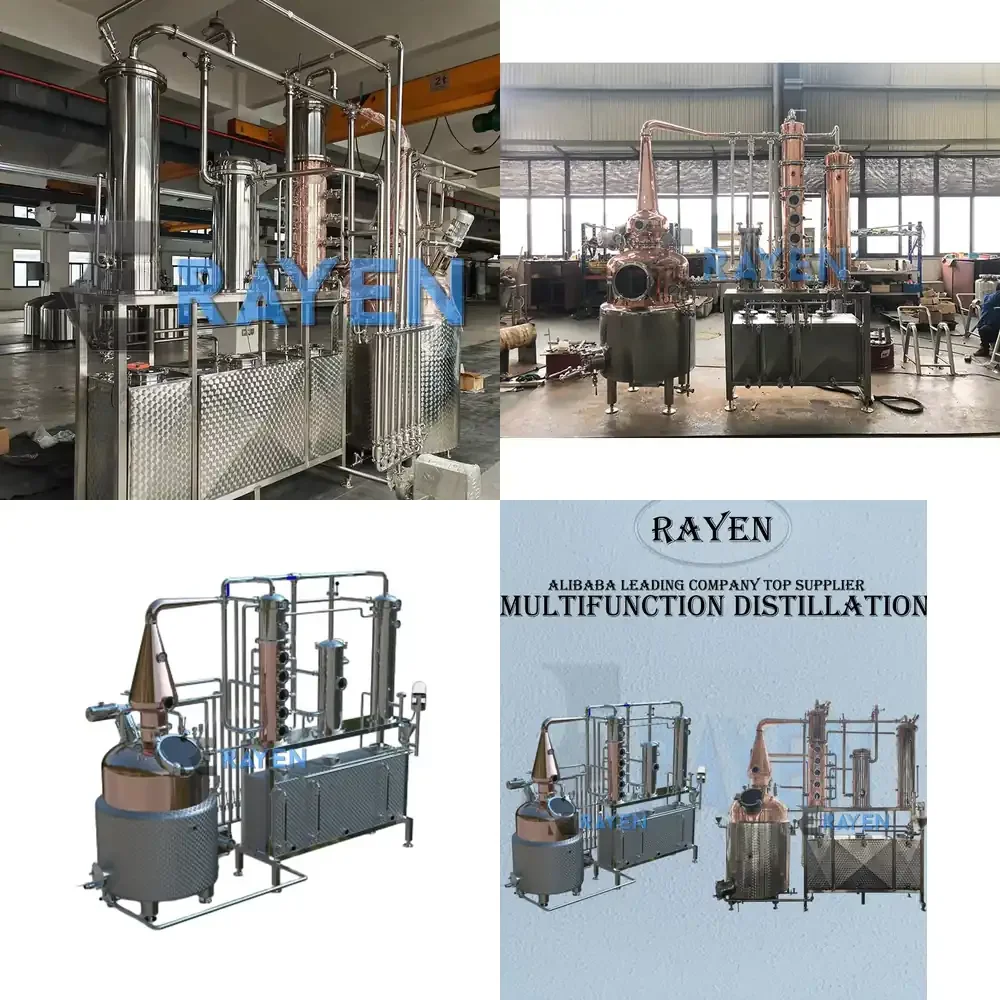 100L 200L Tower Wine Making Machine Beverage & Wine Processing Machinery