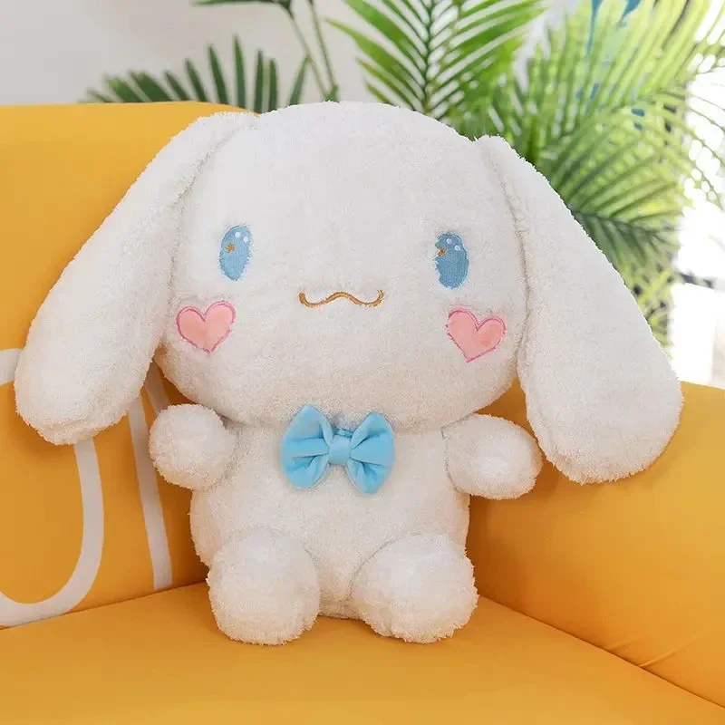 Anime Sanrio Kawaii Cinnamoroll Plush Toys Pillow Action Figure Stuffed Animal Comfort Soft Doll Children Toys Christmas Gift