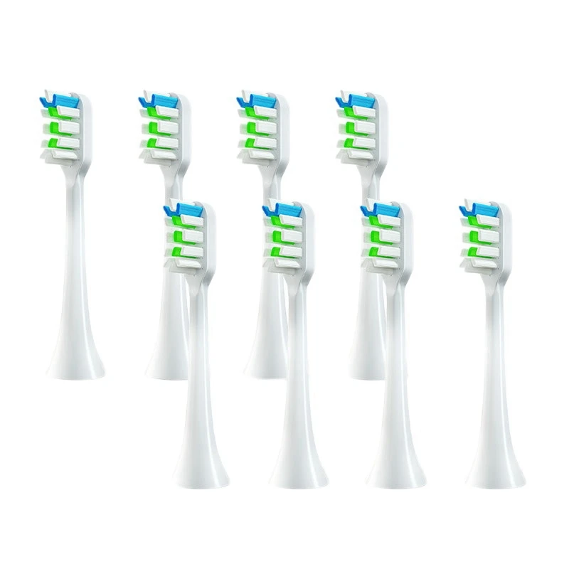 

8Pcs Replacement Toothbrush Heads for Xiaomi SOOCAS V1X3/X3U X1/X3/X5 Electric Tooth Brush Heads White