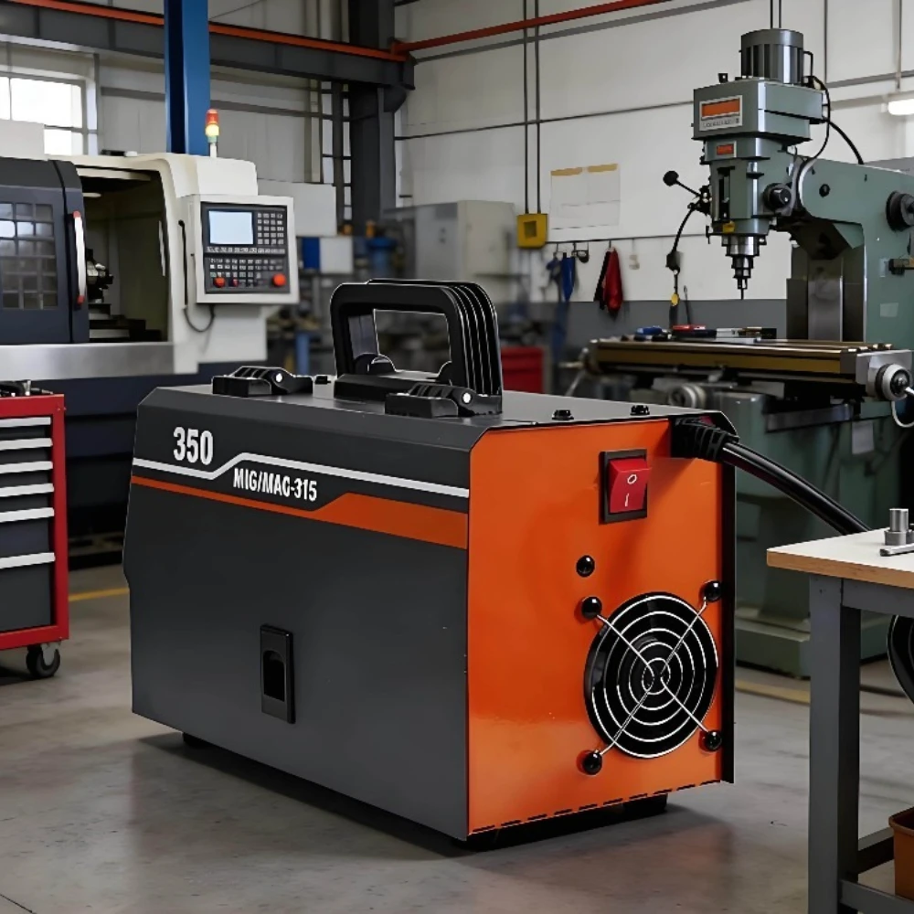 MIG-350 Gasless MIG Welder 3 in 1 Multifunctional Welding Machine 220V Full Voltage Portable Welder