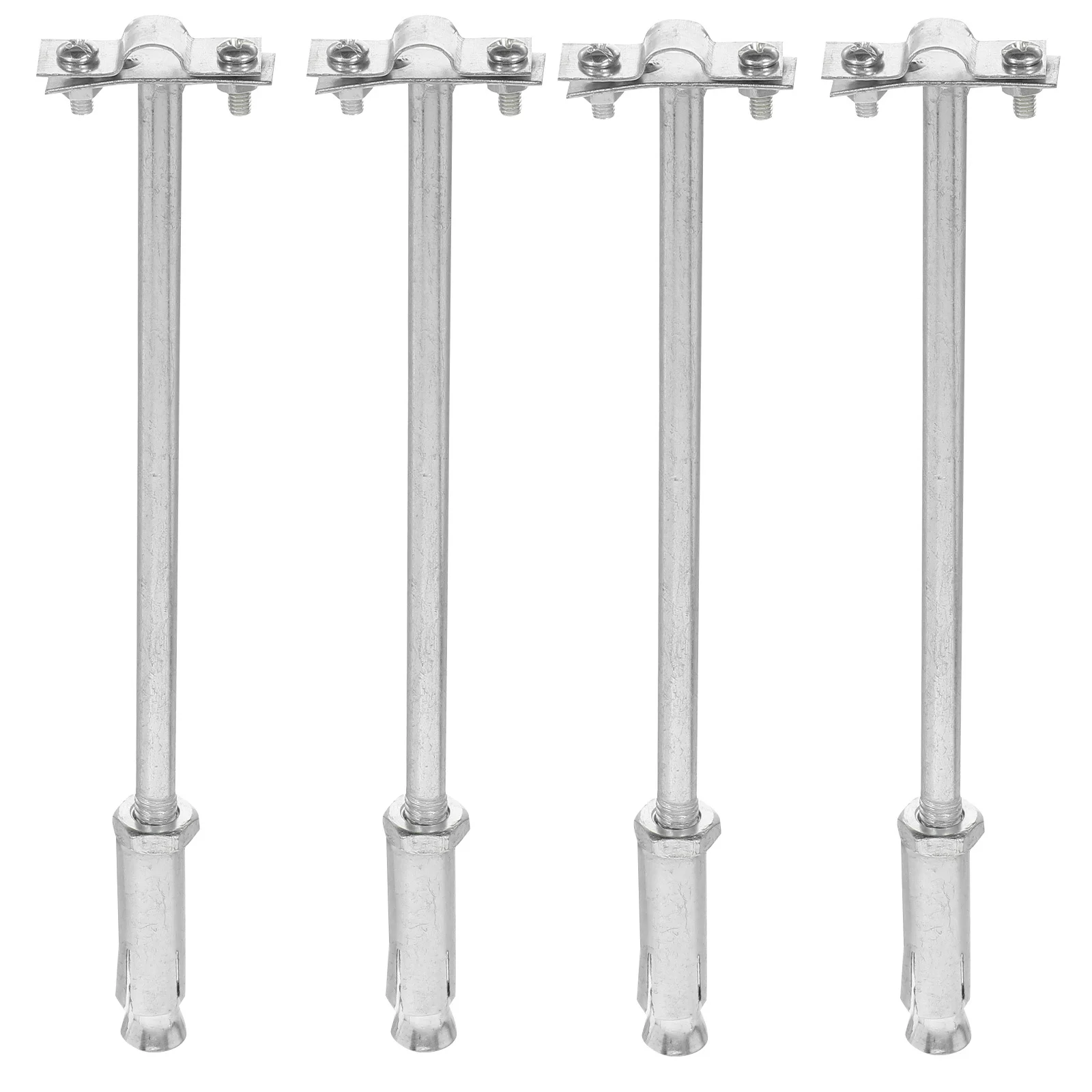 4 шт. опорный кронштейн, сверхмощные регулируемые крепежные зажимы для оборудования для установки на стене наружной системы