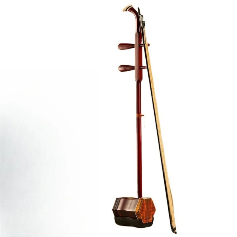 

Erhu oak python hexagonal erhu children's primary school students learn to practice ethnic musical instrument