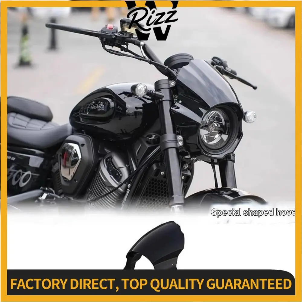 【Factory Direct】For Benda chinchilla 500 Modified Head Cowl Headlight Housing Irregular Front Windscreen Parts