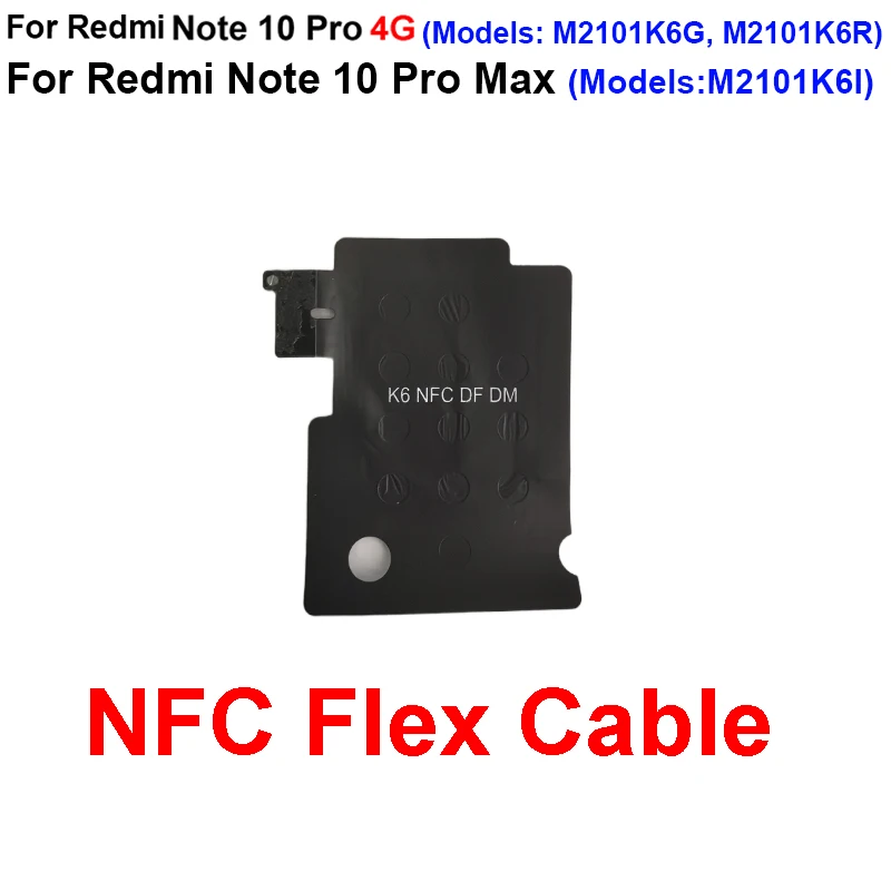 For Xiaomi Redmi Note 10 Pro Max Middle Frame Holder Bezel with