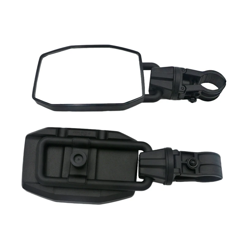 1Pair Rear View Mirror For Motocross ATV/UTV Reversing Mirror 1.5/2 Inch Universal Side Mirror