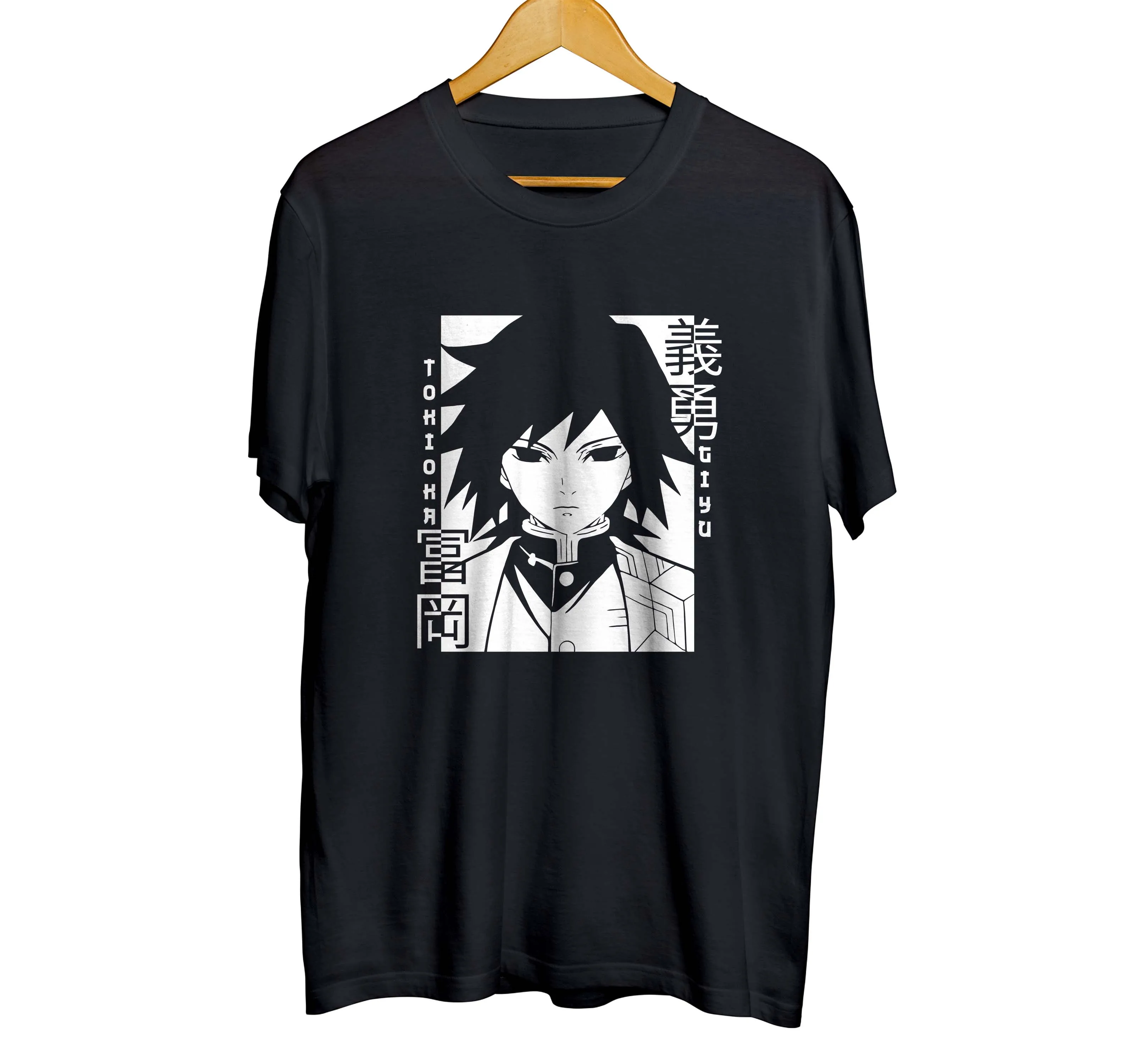 T-Shirts distro anime GIYU TOMIOKA kimetsu no yaiba/demon slayer 100% cotton combed 30s