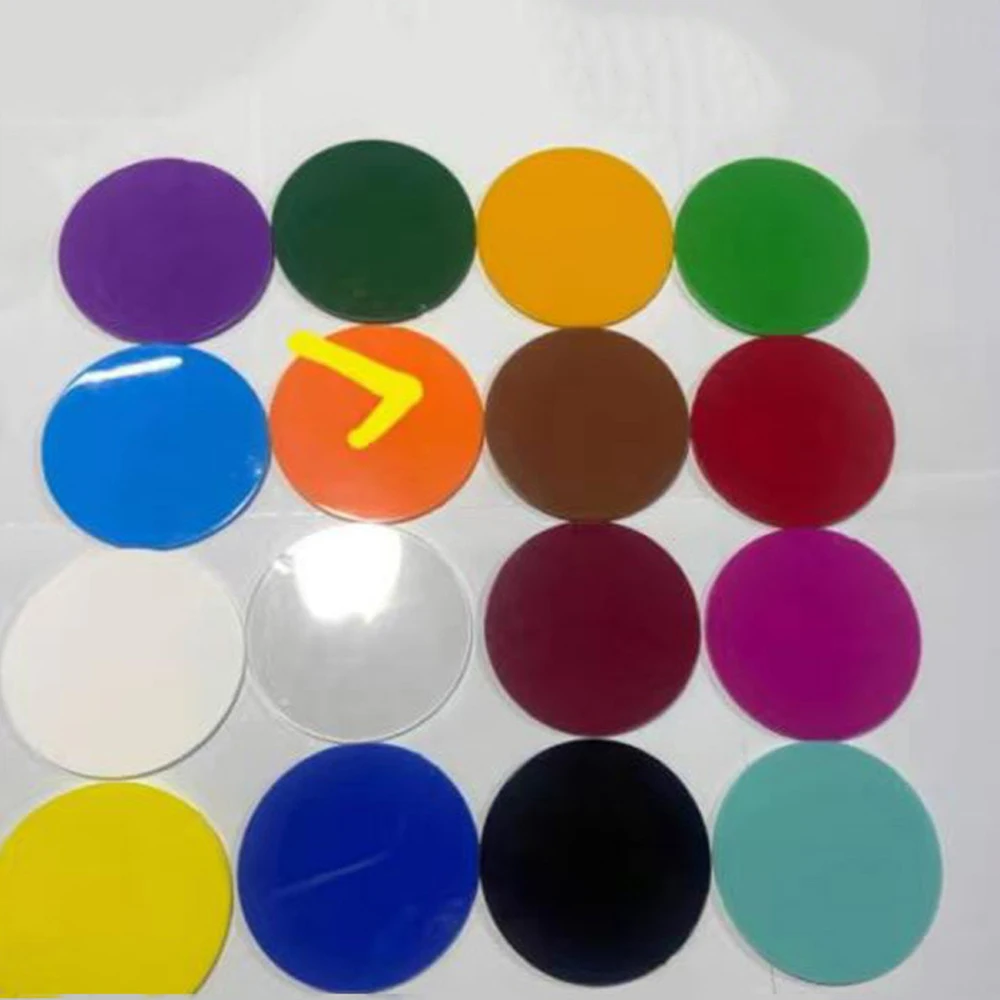 40pcs/box Colorful 125mm Round Sheet Dental Thermoplastic Orthodontic Aligner and Retainer Forming Material - view 2