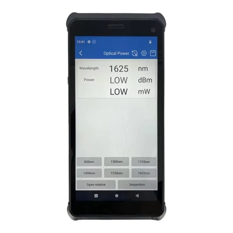 

S357 FTTH Telecom TEST PDA for ONT Installation optical fiber insert wifi6 speed testing