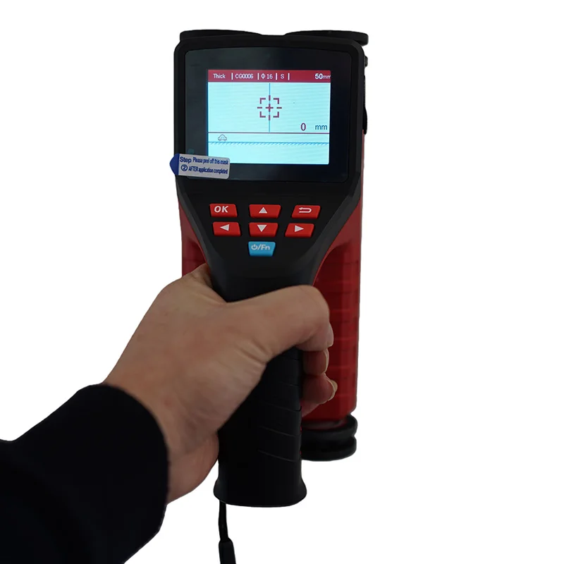 ALL-IN-ONE Integrated Rebar Scanner Concrete Rebar Tester Detector Wall Scanner Ferro Scan 1 Year IP55 Protection 1% Accuracy