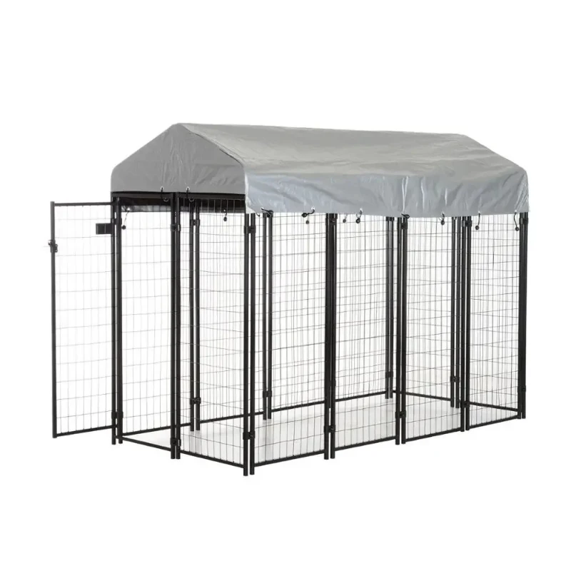 

Cheap Outdoor Large Panel Puppy Dog Kennel Fences With Foof