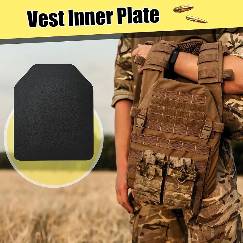 2pcs Airsoft Tactical Vest EVA Plates Body Carrier Vests SAPI Shock Plate for Outdoor Hunting Paintball War Game Protective