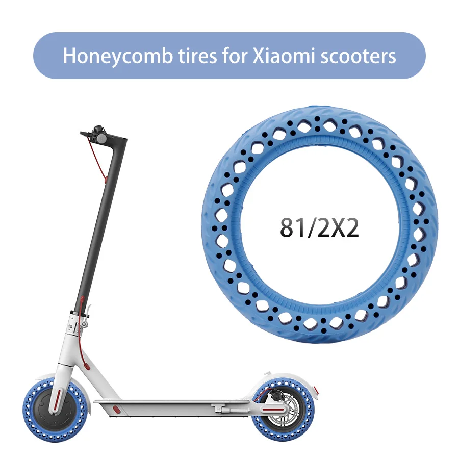 8.5 Inch 8.5x2.0 Shock Solid wheel for Xiaomi Kickscooter M365 PRO 1S PRO2 mi3 rubber solid tyre durable anti-puncture Tubeless