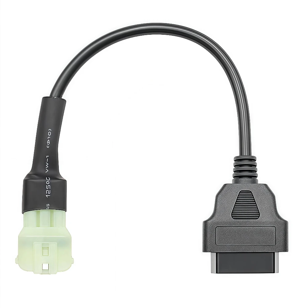 Afbeelding 3: Geschikt voor KTM 6PIN naar 16PIN adapterkabel Obd2 motorfietsadapterkabel