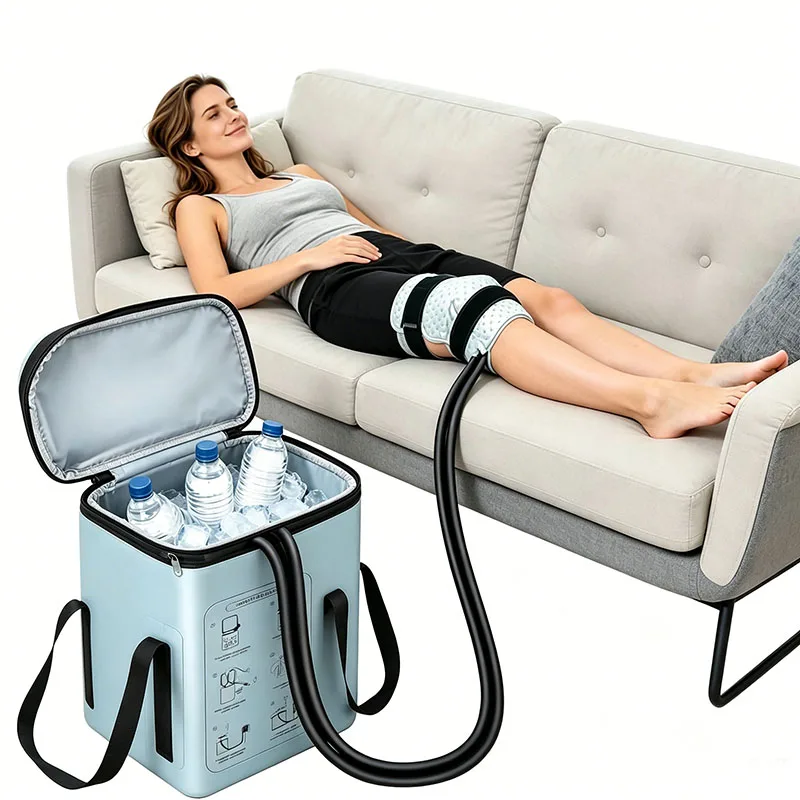 Cold Therapy Machine Ice Compression System for Knee After Surgery Post Workout Injury Recovery Cryotherapy Equipment Digital