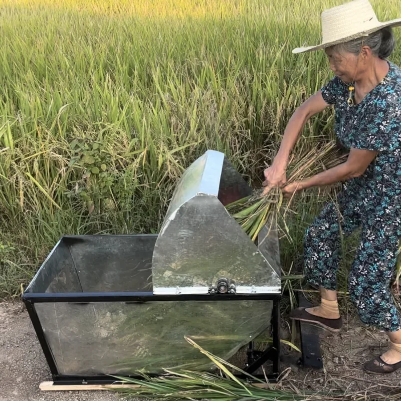 New type of rice machinery Sorghum rice thresher