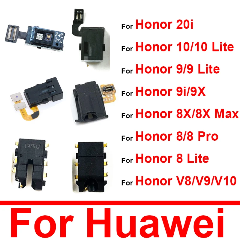 Audio Jack Flex Ribbon For Huawei Honor 20i 9i 9X 10 9 8 Lite 8 Pro 8X Max V8 V9 V10 Headphone Earphone Port Flex Cable Parts