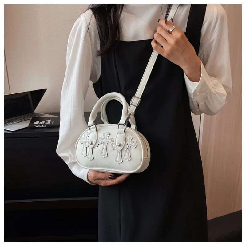 Fashion Solid PU Square Shoulder and Crossbody Bags Simple Versatile Large Capacity Handbags for Women 2024 High Quality on Sale