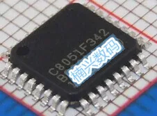 10pcs C8051F342-GQR 8051F342 C8051F342-GQ microcontroller original genuine TQFP32 New