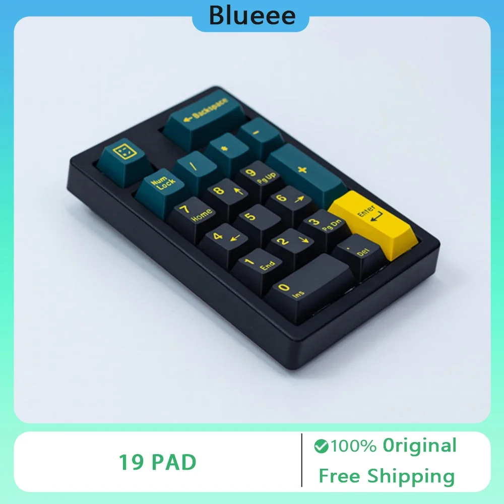 NextTime NT19 PAD Mechanical Keyboard Kit Wireless 3 Mode Hot Swap RGB Finance Mini Numeric Keypad Office PC Accessories Gift