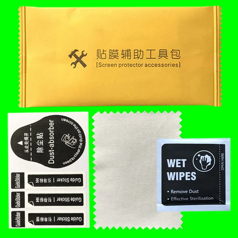 5/20PCS Tempered Glass Camera Lens Phone Watch Screen Protector Installation Dust Removal Dry Wet Cleaning Wipes Paper tools Set