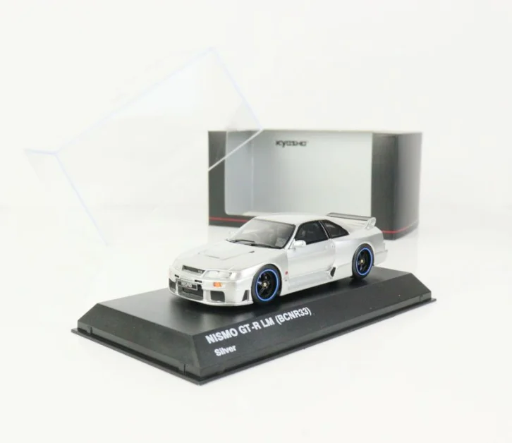 Kyosho 1:43 Nissan NISMO GT-R BCNR33 collection of die cast alloy trolley model ornaments