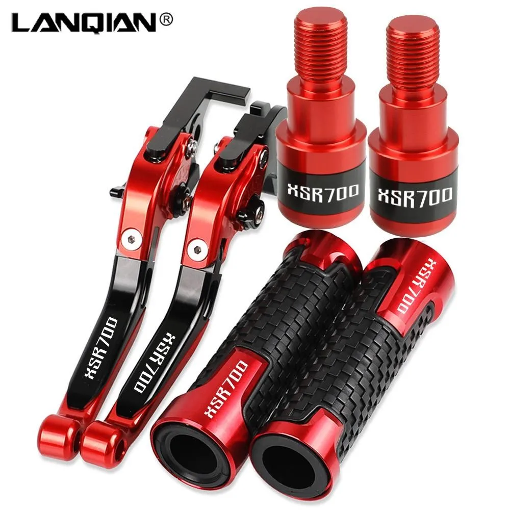 

Для YAMAHA XSR 700 ABS 2015 2016-2020 мотоциклетные рычаги тормозной муфты с ЧПУ, ручки руля, концы ручки XSR700 2019 2018