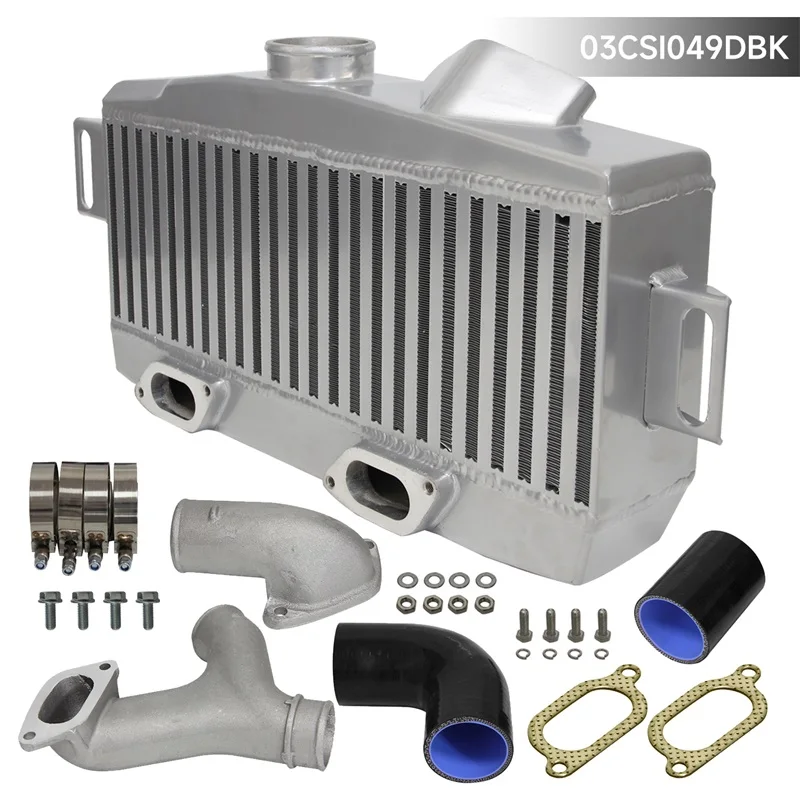 

Интеркулер Top Mount Bar&Plate с Y-образной трубой, хомутами и крепежом для Subaru Impreza WRX STI EJ257 EJ255 2.5L Turbo 2008-2015