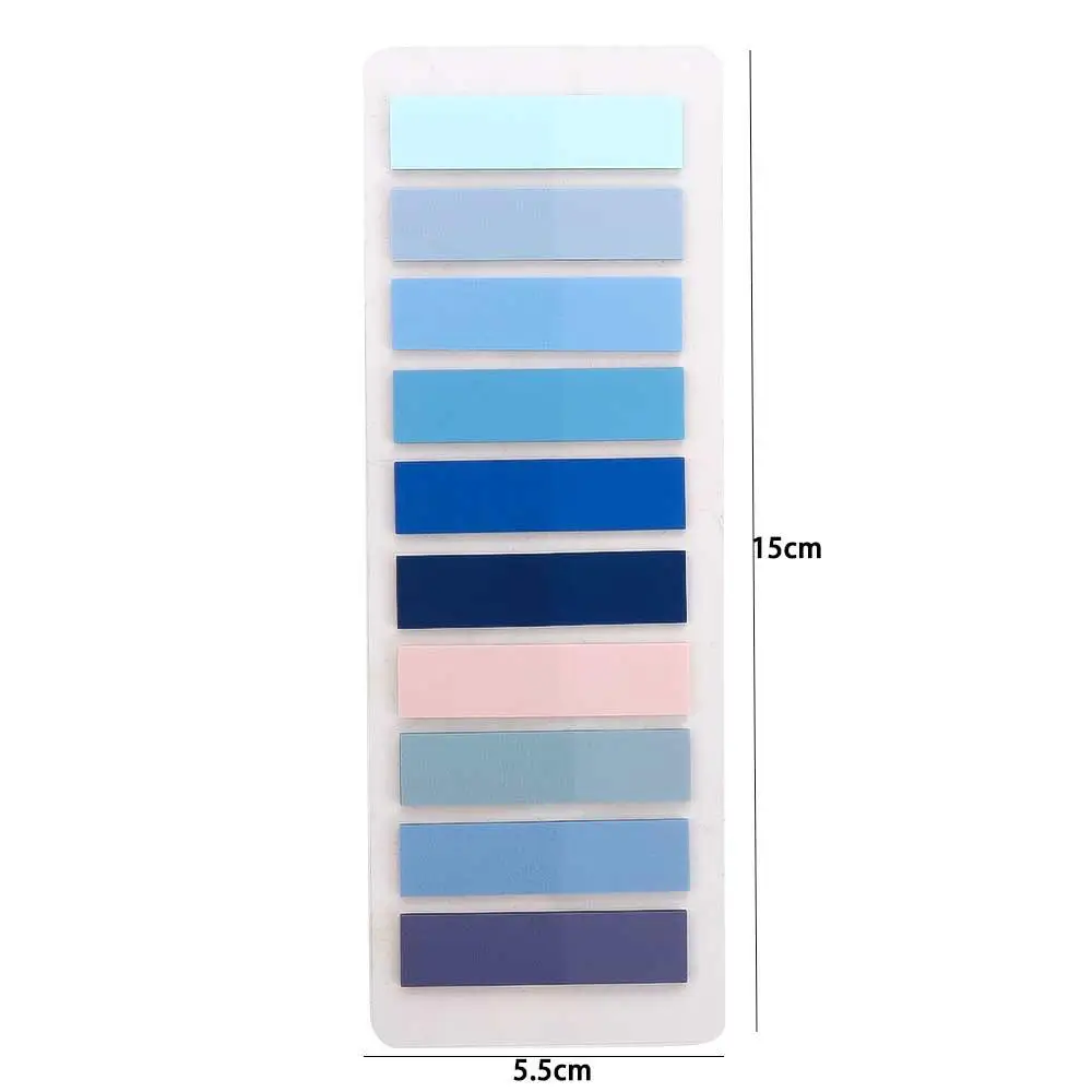 Student 200 Sheets Bookmark Planner Stickers Self Adhesive Index Tabs Page Markers Paper Stickers Index Flags Tabs Memo Pad