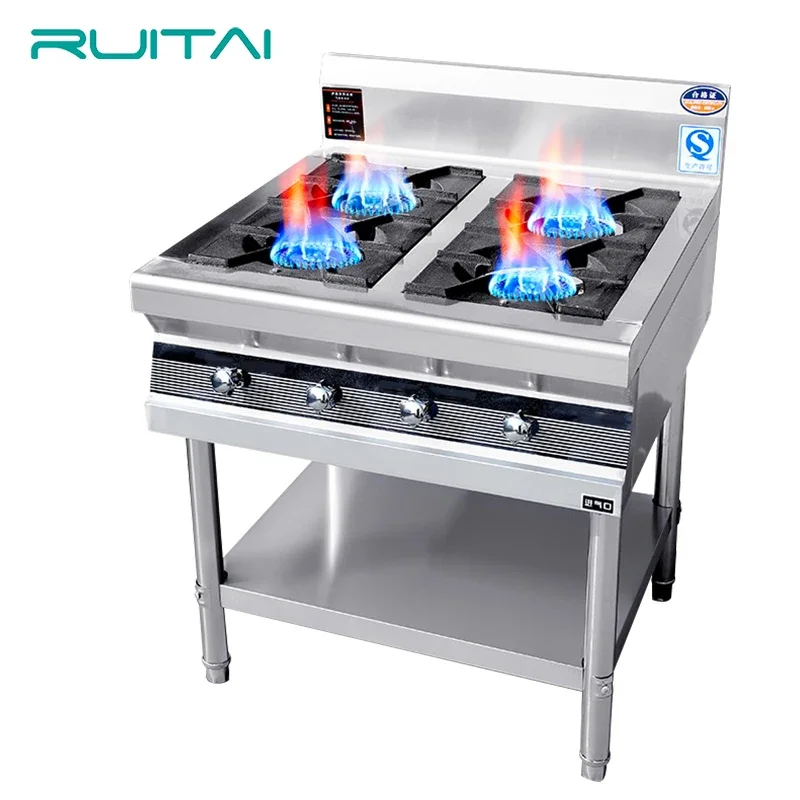 RTK Multi-Function Multi-Burners Gas Stove Stainless Steel Cooktop Gas Stove