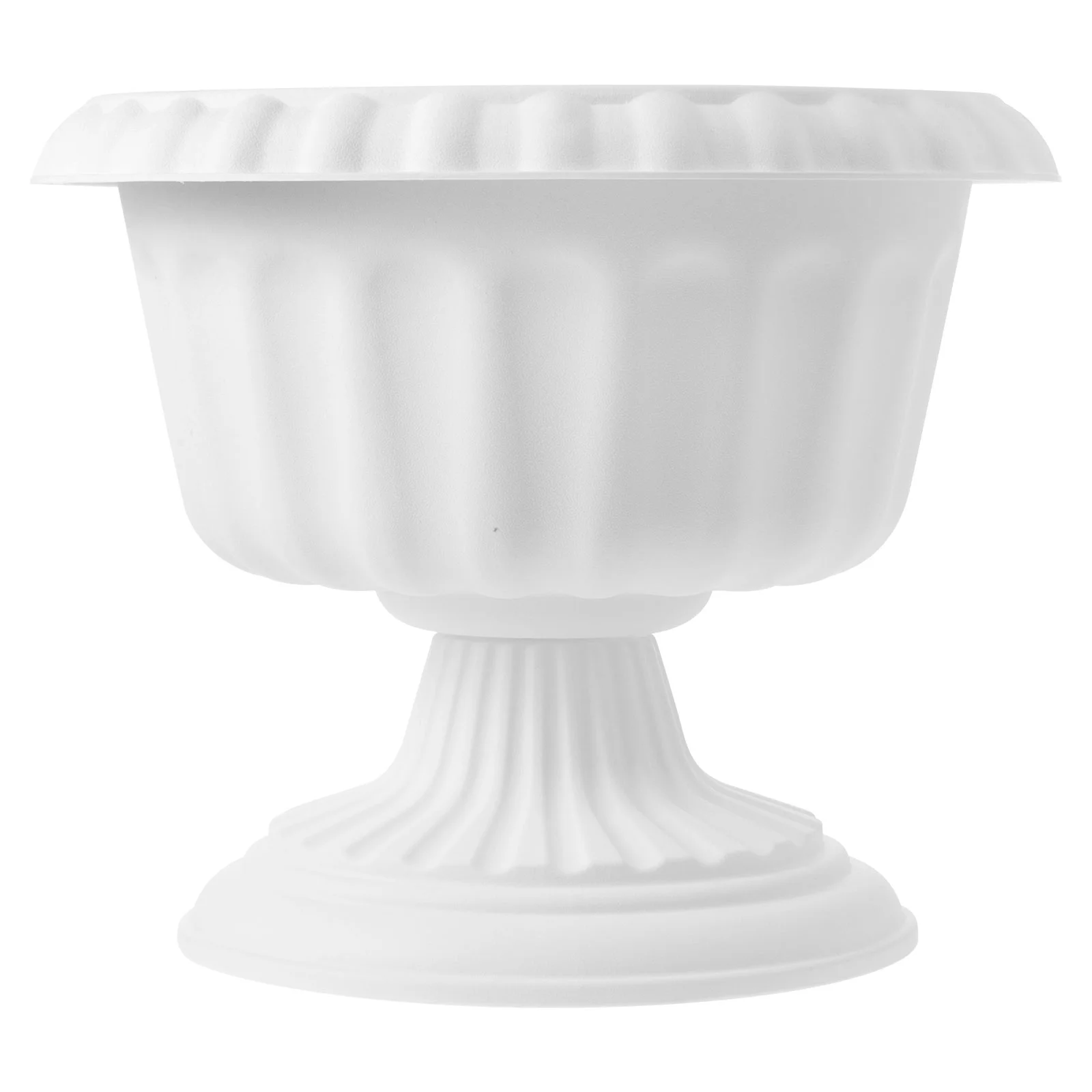 

Retro Roman Column Faux Flower Pot L12 5 H11 0CM Decorative Planter for Wedding Pathway Reusable Plastic Vase