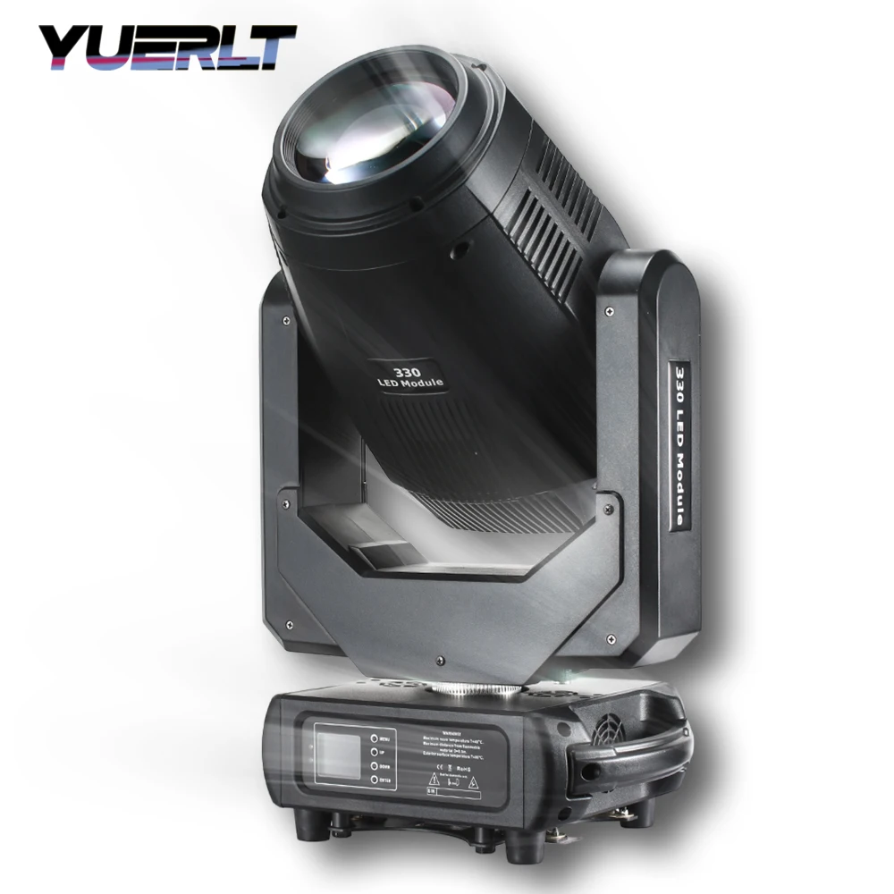 

Светодиодный прожектор YUERLT NEW 300W LED Moving Head BSW 3in1 Beam Spot Wash Zoom 0-30, профессиональный световой эффект для сцены, диджеев, дискотек, свадеб и концертов