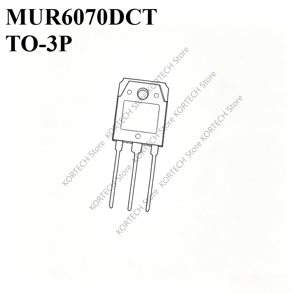10pcs/Lot  Brand  new  original  MUR6070DCT TO-3P welder 60A 700V fast recovery rectifier diode