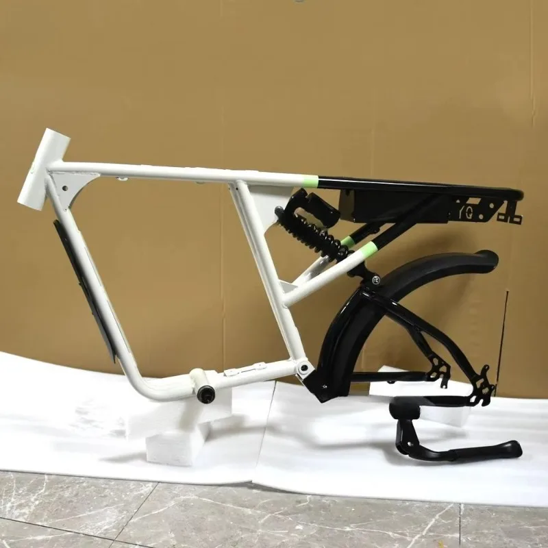 Heißer Verkauf: Fat Super E-Bike 73 RX Rahmenkit 200mm Elektro-Mountainbike-Rahmen (Federung + Sitz + Rahmen + Kostenloser Versand)