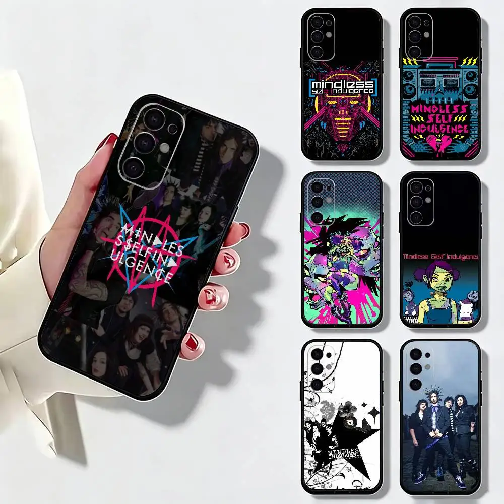 Mindless Self Indulgence Phone Case For Samsung S25,S24,S21,S22,S23,S30,Ultra,S20,Plus,Fe,Soft Silicone Black Cover