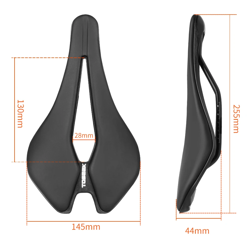 

Велосипедное седло TOSEEK TS101 для MTB и шоссейных велосипедов, с подушкой из микрофибры и EVA, полое, дышащее, 255*145 мм