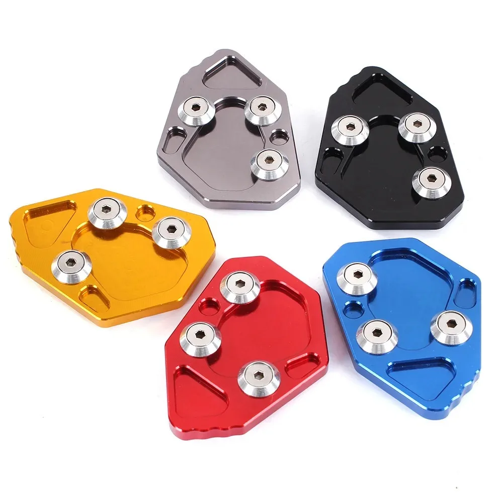Fit For BMW K1200S/ K1200R 2005 2006 2007 2008 K1300S / K1300R 2009 2010 2011 2012 2013 2014 Kickstand Side Stand Plate Pad Base