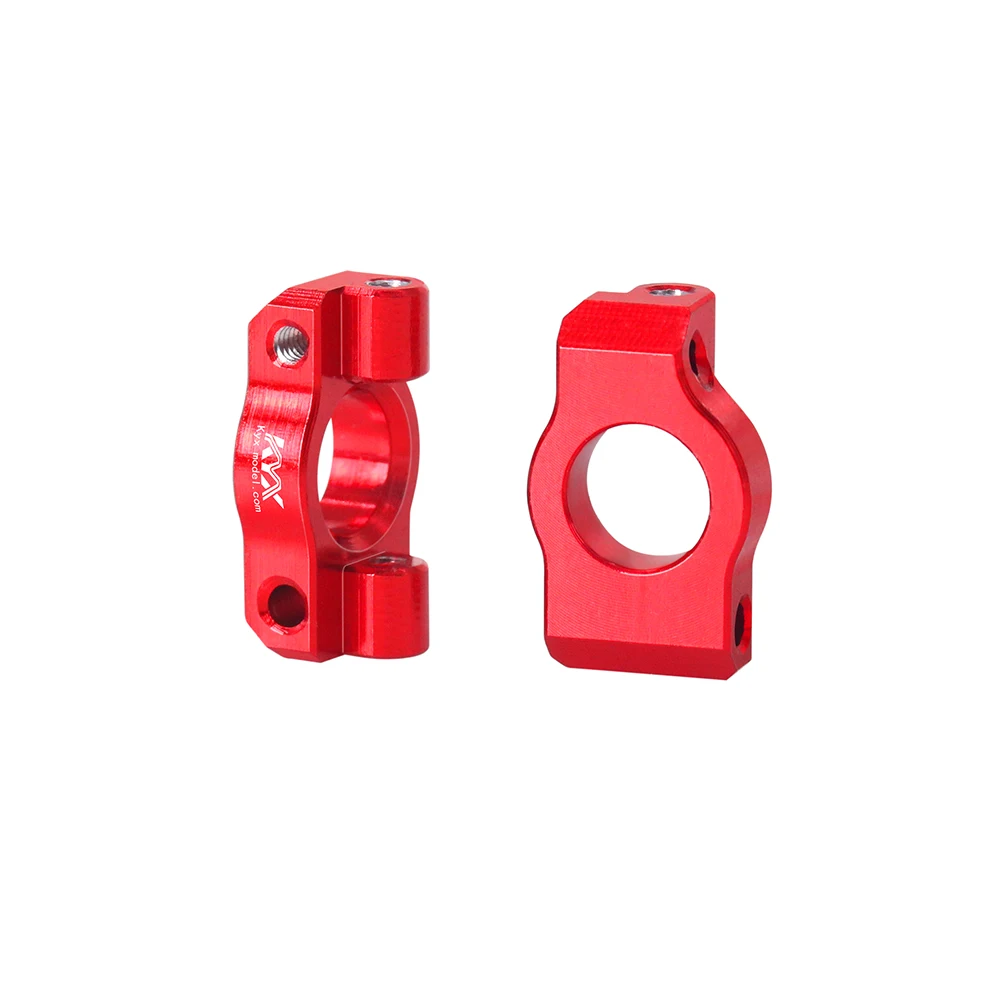 

KYX Racing Aluminum Front Spindle Front C Hub Upgrades Parts Accessories for 1/24 RC Crawler Car LOSI Micro-B Buggy