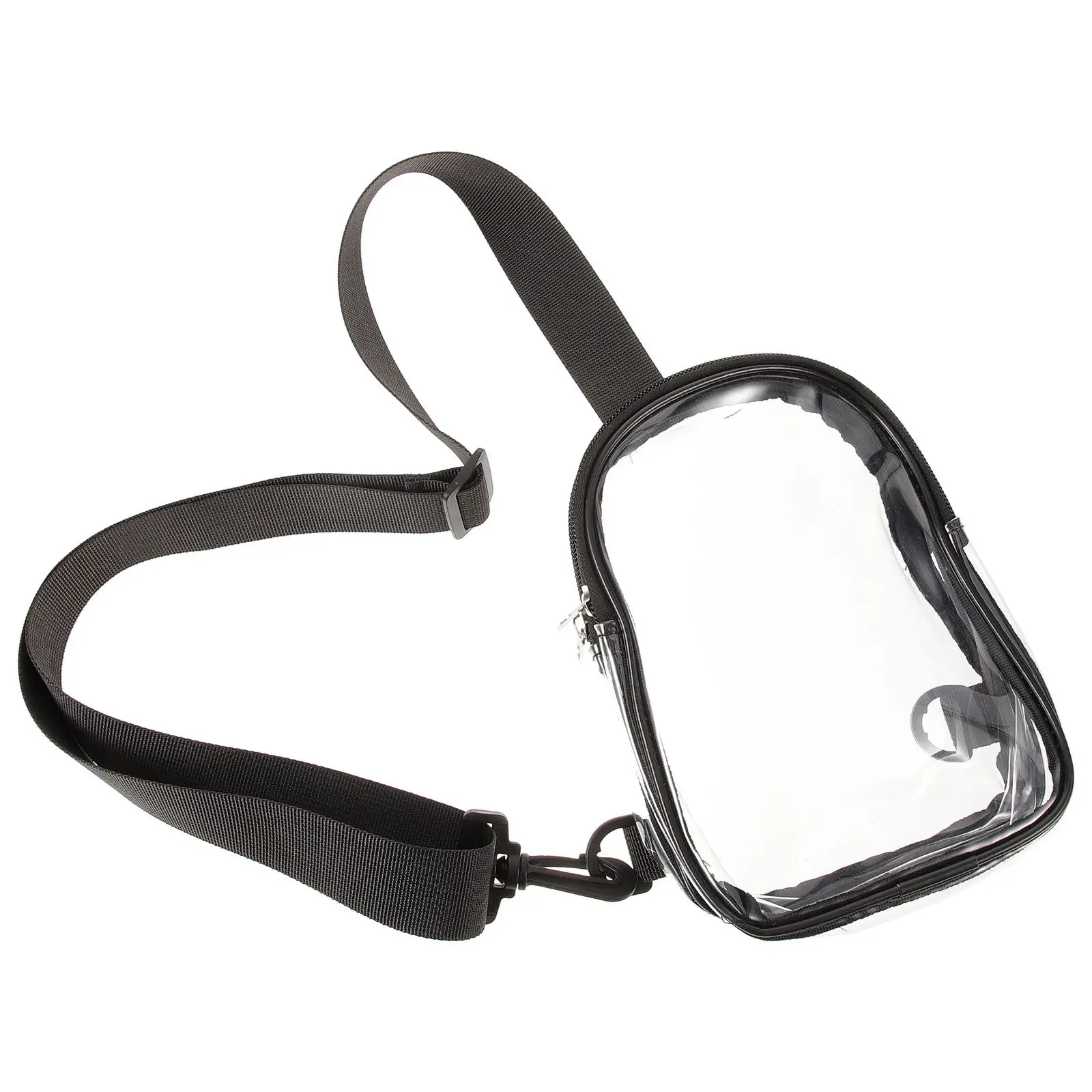 

Transparent Sling Bag for Women Lightweight Clear Crossbody Pack for Stadium Outdoor Travel Sports Convenient Phone Wallet