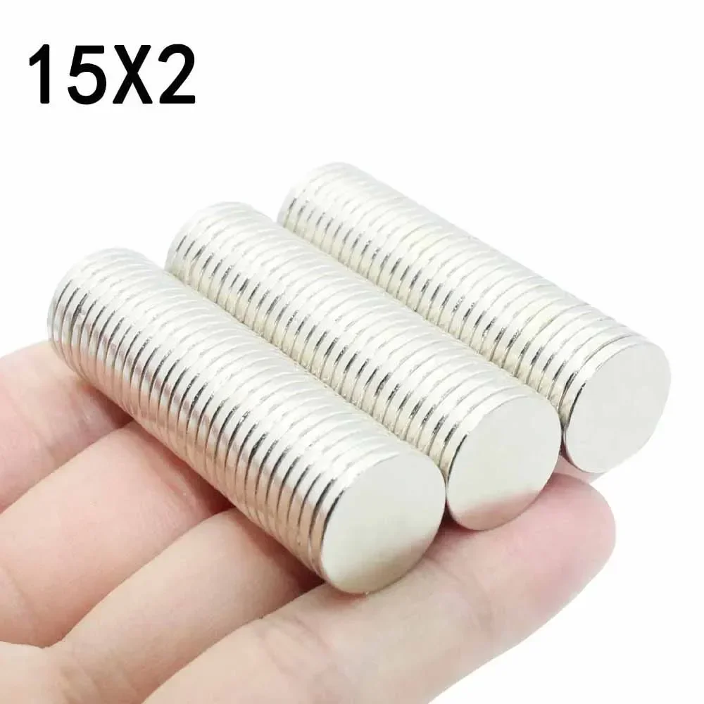 3/5/10/15/20 Pcs 15x2 Neodymium Magnet 15mm x 2mm N35 NdFeB Round Super Powerful Strong Permanent Magnetic imanes Disc 15*2