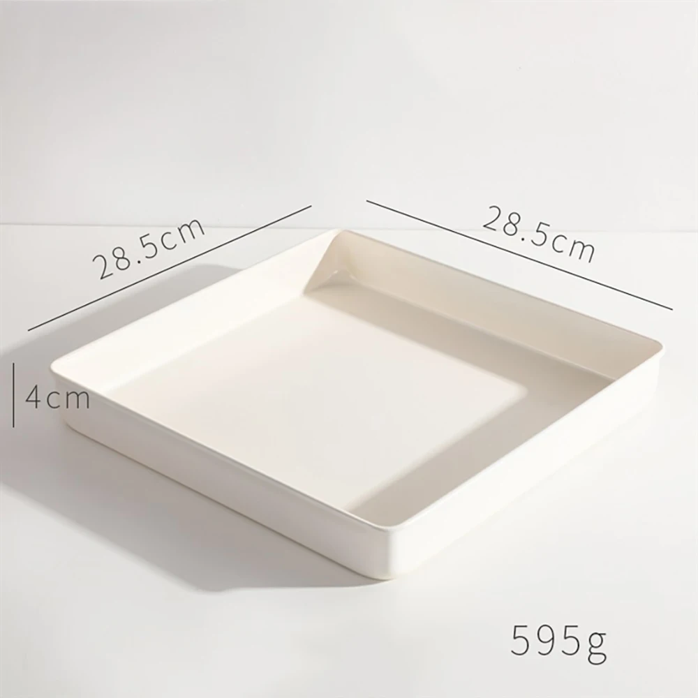 Thickened Baking Pan Non-Stick 11 Inch Square Cake Baking Tray Carbon Steel Tray Pie Pizza Bread Cake Mold Bakeware Accessories